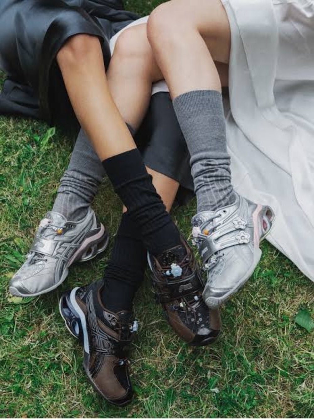 Cecilie Bahnsen ASICS. Sneakers fresh drop 🌺 whimsymaxing